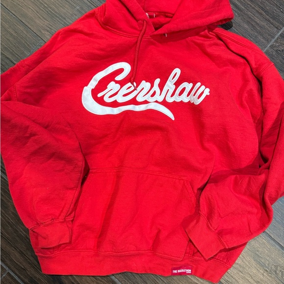 The Marathon Clothing Red Crenshaw Hoodie - Picture 5 of 5